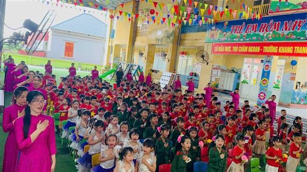 MỪNG SINH NHẬT BÁC HỒ KÍNH YÊU – HOẠT ĐỘNG TRẢI NGHIỆM ĐẦY Ý NGHĨA TẠI TRƯỜNG MẦM NON HIỆP HÒA 🌸