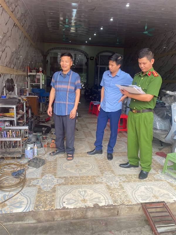 Phường Trần Liễu tăng cường kiểm tra an toàn phòng cháy, chữa cháy trong mùa nắng nóng năm 2026