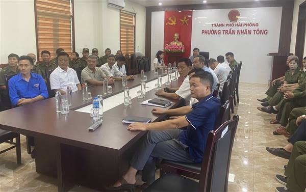 Phường Trần Nhân Tông tham dự Hội nghị trực tuyến triển khai Chương trình mục tiêu quốc gia phòng, chống ma túy đến năm 2030
