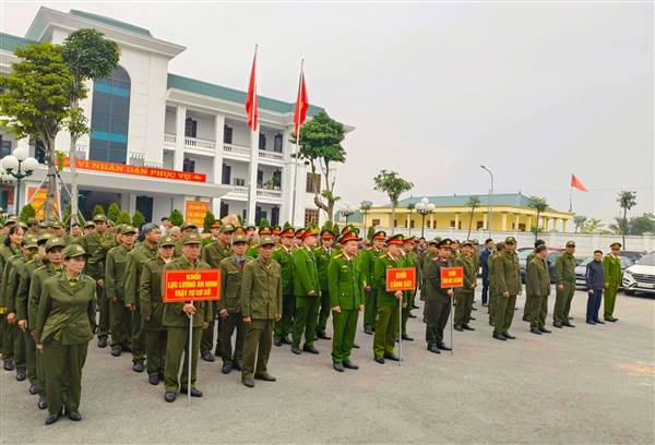 Công an Trần Nhân Tông ra quân đợt cao điểm tấn công, trấn áp tội phạm