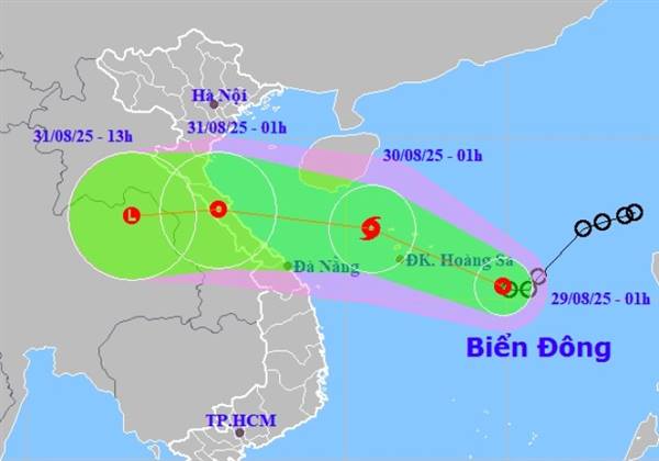 Hôm nay áp thấp nhiệt đới có khả năng mạnh lên thành bão