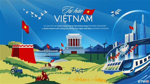Công bố bộ nhận diện Tự hào Việt Nam của Trung ương Đoàn Thanh niên Cộng sản Hồ Chí Minh