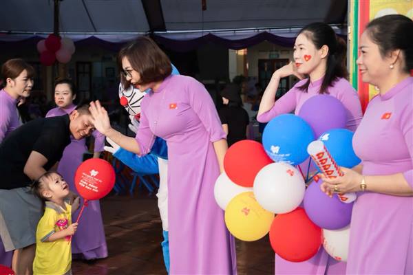 Phường Trần Nhân Tông tưng bừng khai giảng năm học mới
