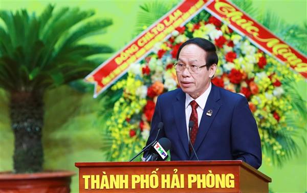 Phát biểu nhận nhiệm vụ của Đồng chí Bí thư Thành ủy Lê Tiến Châu