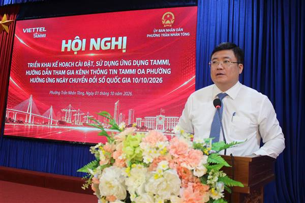 Hội nghị triển khai Kế hoạch cài đặt, sử dụng ứng dụng Tammi