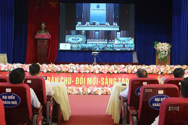 Phường Trần Nhân Tông tham dự Hội nghị thành ủy Hải Phòng lần thứ 5