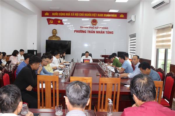 UBND phường Trần Nhân Tông tổ chức phiên họp thường kỳ tháng 10 (lần 1) năm 2026 