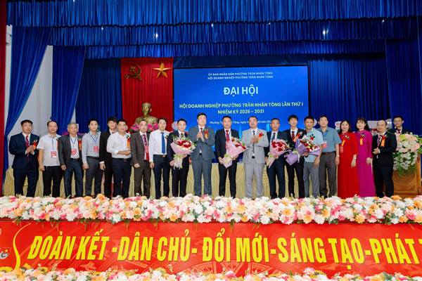 Đại hội Hội Doanh nghiệp phường Trần Nhân Tông lần thứ nhất nhiệm kỳ 2026 – 2031.