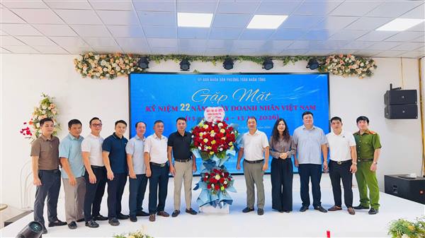 Phường Trần Nhân Tông tổ chức chương trình gặp mặt doanh nghiệp, doanh nhân nhân kỷ niệm 22 năm Ngày Doanh nhân Việt Nam (13/10/2004 – 13/10/2026)