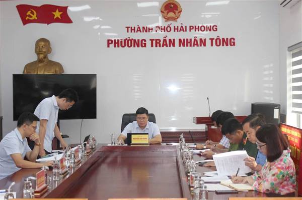 UBND phường Trần Nhân Tông tổ chức phiên họp thường kỳ tháng 10 (lần 2) năm 2026 