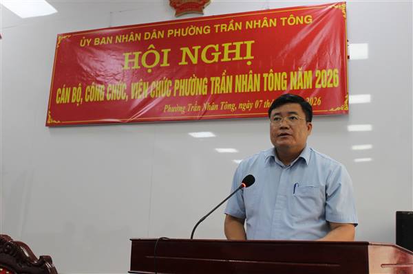 Hội nghị cán bộ, công chức, viên chức, người lao động phường Trần Nhân Tông 