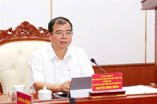 Kết luận của Phó Chủ tịch UBND thành phố Nguyễn Minh Hùng tại cuộc họp nghe báo cáo về công tác chuẩn bị tổ chức Lễ hội Hoa Phượng Đỏ - Hải Phòng 2026