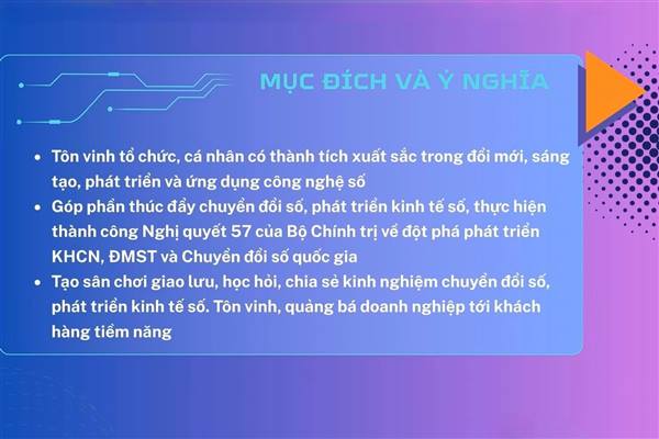 Giải thưởng Chuyển đổi số Việt Nam lần thứ 9 năm 2026 “Tôn vinh giá trị thực, lan tỏa tương lai số"
