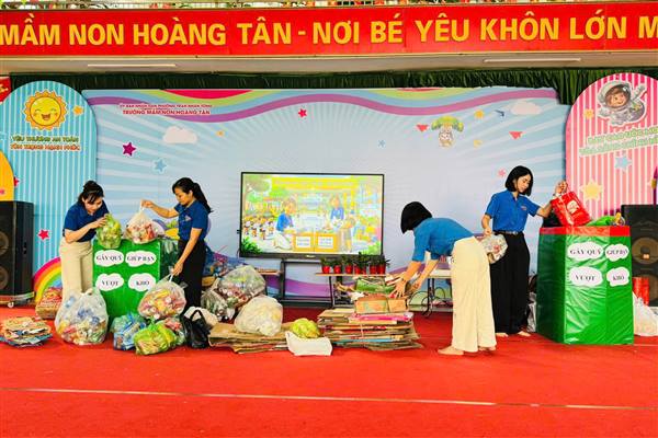 Trường Mầm non Hoàng Tân - Lan tỏa yêu thương từ những điều giản dị