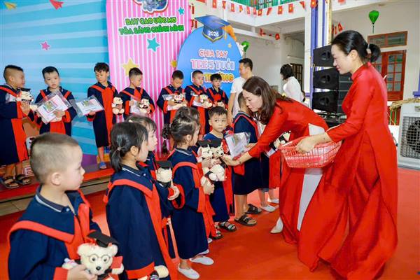 Trường Mầm non Hoàng Tân tổ chức tổng kết năm học 2025-2026