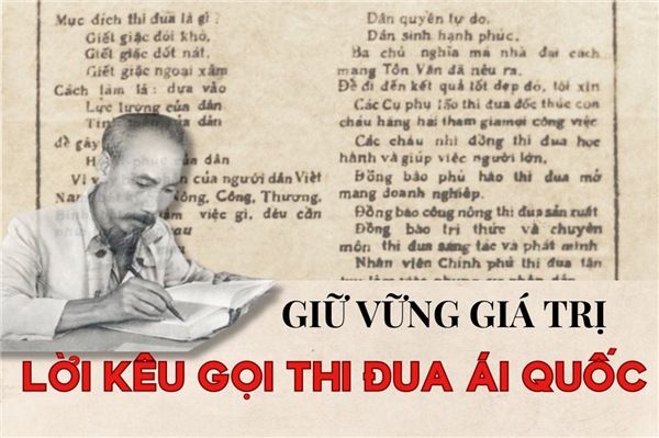 Toàn văn Lời kêu gọi thi đua ái quốc của Chủ tịch Hồ Chí Minh
