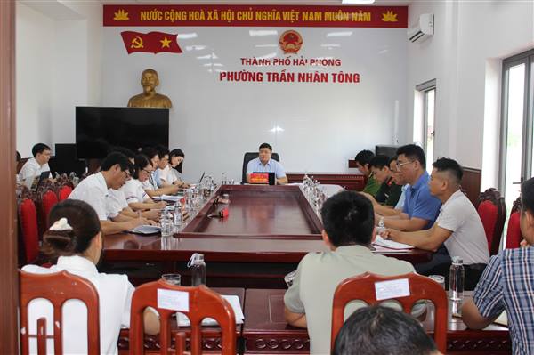 UBND phường Trần Nhân Tông tổ chức Phiên họp thường kỳ tháng 8 (lần 1) năm 2026 