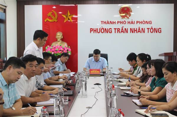 UBND phường Trần Nhân Tông tổ chức phiên họp thường kỳ tháng 8 lần 2 năm 2026.