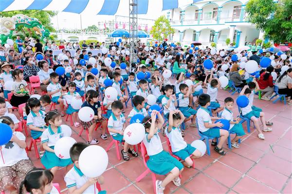 Trường Mầm non Trần Nhân Tông long trọng tổ chức Lễ khai giảng năm học mới