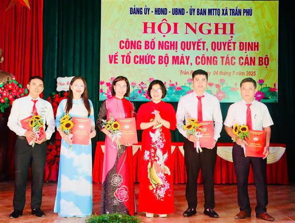 MTTQ Việt Nam xã Trần Phú phát huy vai trò nòng cốt trong vận động Nhân dân thực hiện hiệu quả các phong trào thi đua