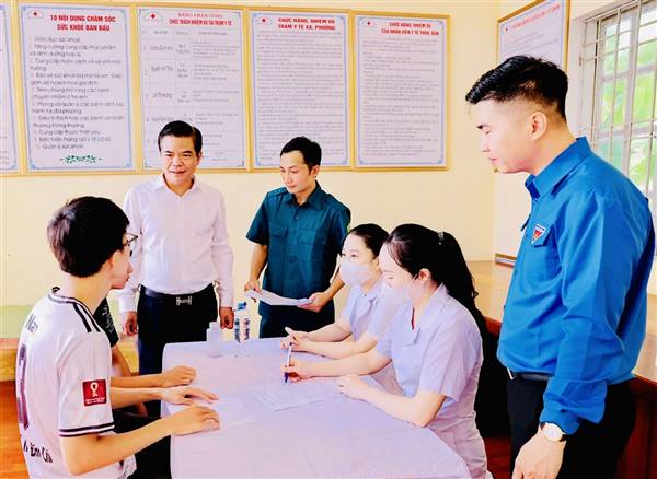 Trần Phú tổ chức sơ tuyển nghĩa vụ quân sự đợt 1: Ngày đầu đạt kết quả tích cực