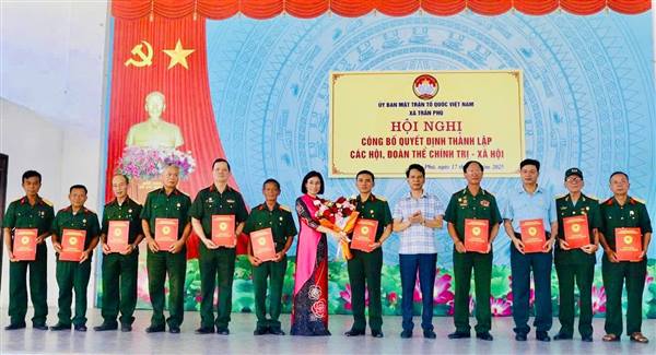 Hội Cựu chiến binh xã Trần Phú: Phát huy bản chất “Bộ đội Cụ Hồ”, truyền thống: Trung thành – Đoàn kết – Gương mẫu – Đổi mới