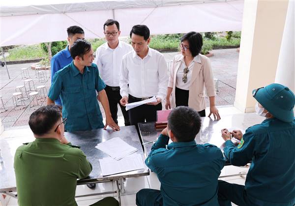 Trần Phú tổ chức đợt 2 sơ tuyển nghĩa vụ quân sự, số thanh niên đến sơ tuyển đạt 100% 