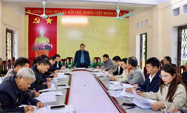 UBND xã Trần Phú triển khai công tác rà soát hộ nghèo, hộ cận nghèo và xác định hộ nông nghiệp có mức sống trung bình năm 2025