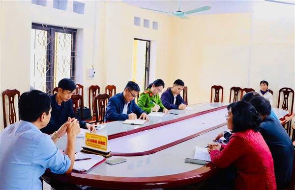 Chủ tịch UBND xã Trần Phú tiếp công dân định kỳ: Chủ động lắng nghe và tháo gỡ vướng mắc