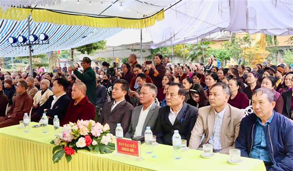 Thôn Thụy Trà xã Trần Phú đã tổ chức Lễ hội chùa truyền thống 2025