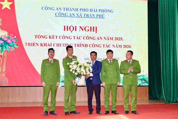 Công an xã Trần Phú quyết tâm xây dựng địa bàn “sạch ma túy – bình yên” trong năm 2026