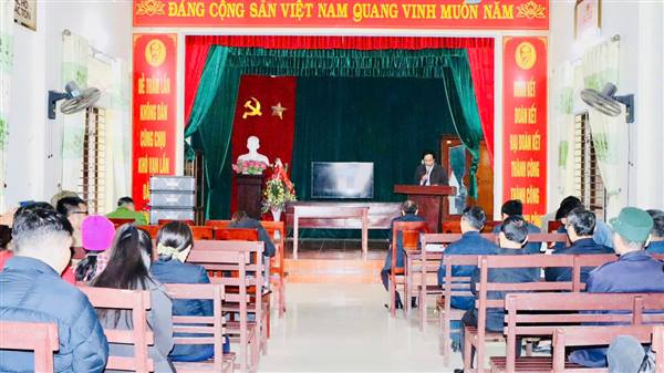 UBND xã Trần Phú gửi thông báo thu hồi đất để thực hiện dự án: Đầu tư xây dựng khu dân cư mới Hợp Tiến - Hiệp Cát đến các hộ dân