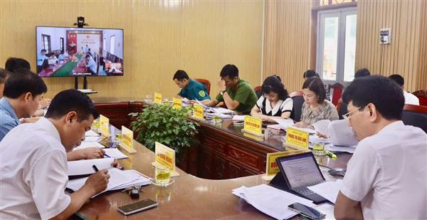 Ban Thường vụ Đảng ủy xã Trần Phú họp nghe báo cáo tiến độ công tác chuẩn bị Đại hội Đảng bộ xã lần thứ nhất, nhiệm kỳ 2025 – 2030