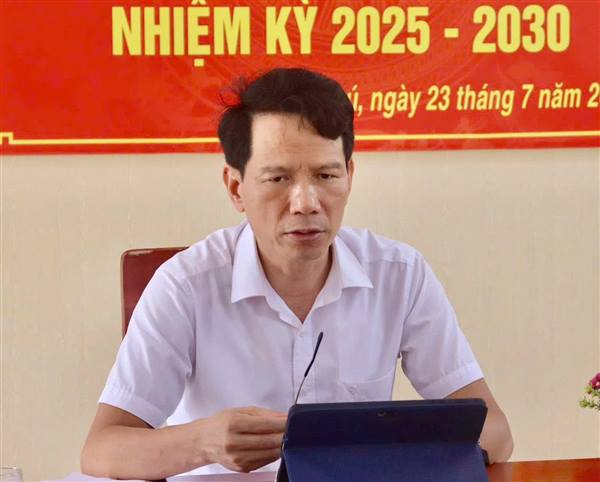 Kỳ họp thứ Hai, HĐND xã Trần Phú dự kiến khai mạc vào ngày 30/7