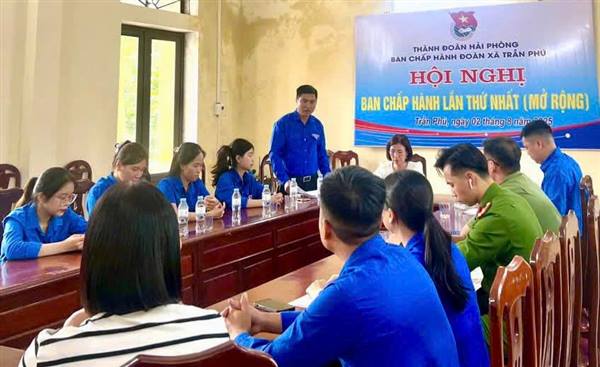 Đoàn thanh niên xã Trần Phú quyết tâm thực hiện thắng lợi nhiệm vụ trong giai đoạn mới