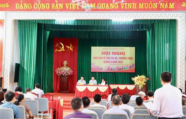Nêu cao trách nhiệm của người đứng đầu; mỗi đồng chí Bí thư chi bộ, Trưởng thôn phát huy vai trò là một “camera lưu động” và những “bước chân an ninh” tại cơ sở.
