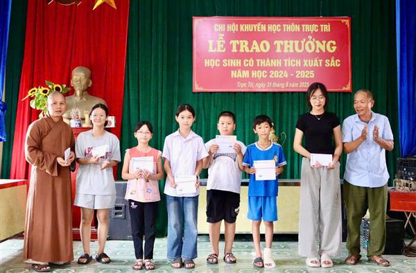Thôn Trực Trì: Lan tỏa phong trào khuyến học, khuyến tài