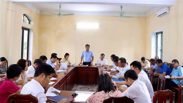 UBND xã Trần Phú triển khai chiến dịch làm giàu, làm sạch cơ sở dữ liệu đất đai 