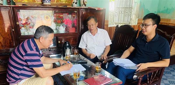 Có thêm 6 hộ dân thôn Cát Khê ký phương án giải phóng mặt bằng đường dẫn cầu Kênh Vàng