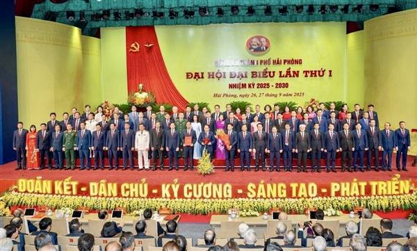 Đại hội Đảng bộ thành phố Hải Phòng nhiệm kỳ 2025 - 2030 thành công tốt đẹp