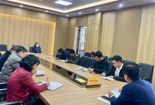 Chủ tịch UBND xã Trần Phú đối thoại trực tiếp với công dân đầu năm 2026