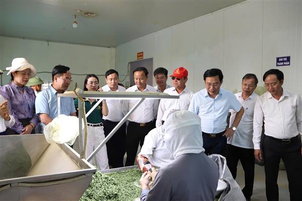 Xã Nguyễn Bỉnh Khiêm và xã Trần Phú: Tăng cường trao đổi kinh nghiệm phát triển kinh tế, thắt chặt tình đoàn kết.