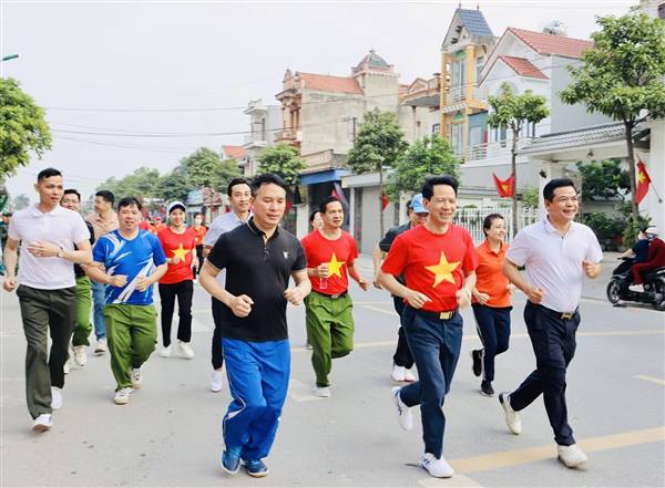 Xã Trần Phú sôi nổi hưởng ứng Ngày chạy Olympic Vì sức khỏe toàn dân – Vì an ninh Tổ quốc năm 2026
