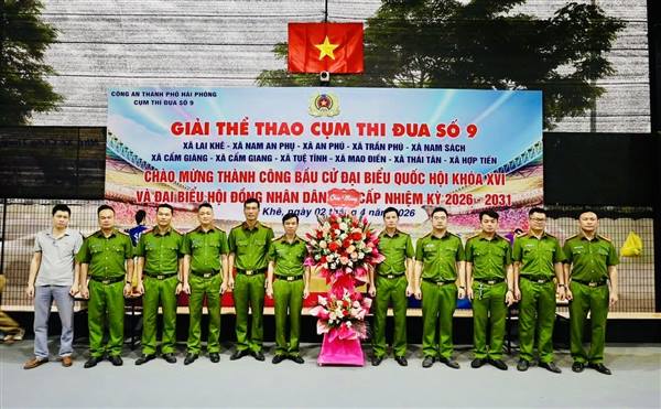 Sôi nổi giải thể thao cụm thi đua số 9