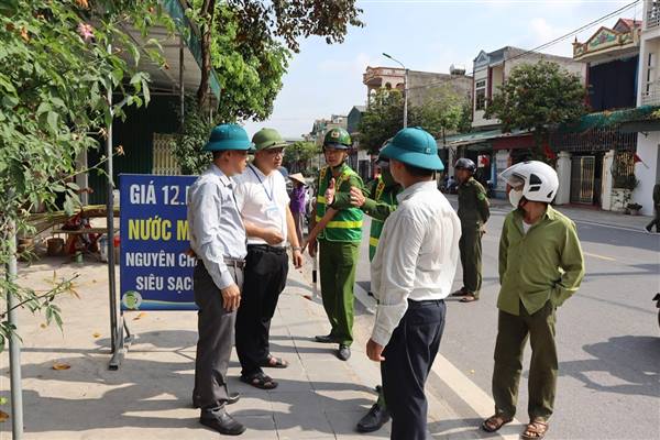 Xã Trần Phú quyết tâm lập lại trật tự an toàn giao thông và trật tự đô thị