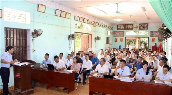Xã Trần Phú: Người dân đồng thuận cao với dự án đường sắt tốc độ cao Hà Nội - Quảng Ninh