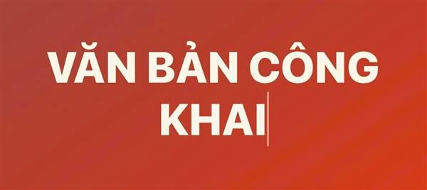 Niêm yết công khai cấp GCN quyền sử dụng đất hộ ông Nguyễn Văn Tỉnh - thôn Kim Bịch