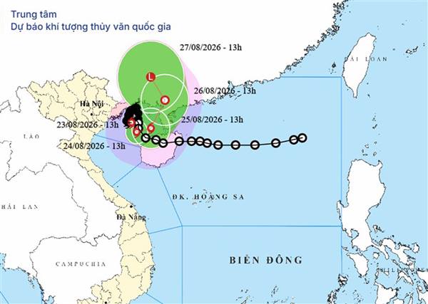 Bão số 4 giật cấp 11 trên vùng biển Quảng Ninh - Hải Phòng, tiếp tục gây mưa lớn