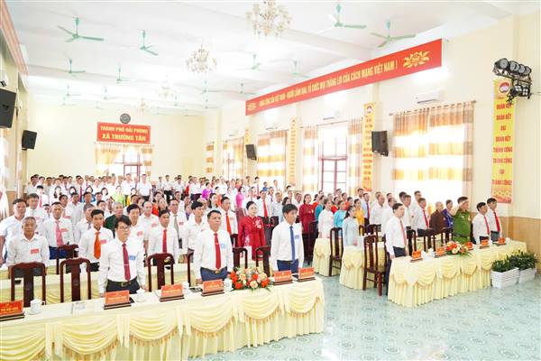 Mặt trận Tổ quốc Việt Nam xã Trường Tân tổ chức phiên trù bị Đại hội lần thứ Nhất, nhiệm kỳ 2025–2030.