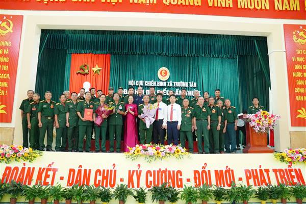 Hội Cựu chiến binh xã Trường Tân tổ chức Đại hội đại biểu lần thứ I, nhiệm kỳ 2025–2030.